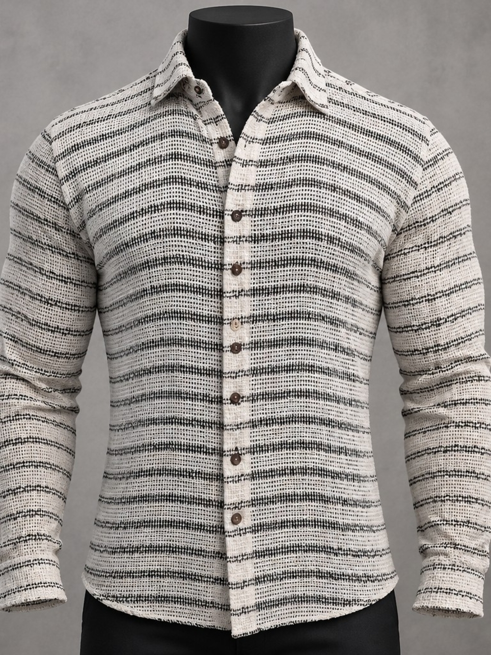 Casa Mastro Made In Positano Italy 100% Pure Linen Shirt Size M